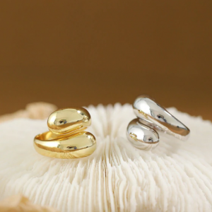 Anillo "Gota de agua" plata 925