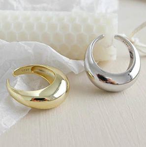 Anillo "Montaña" de plata esterlina 925