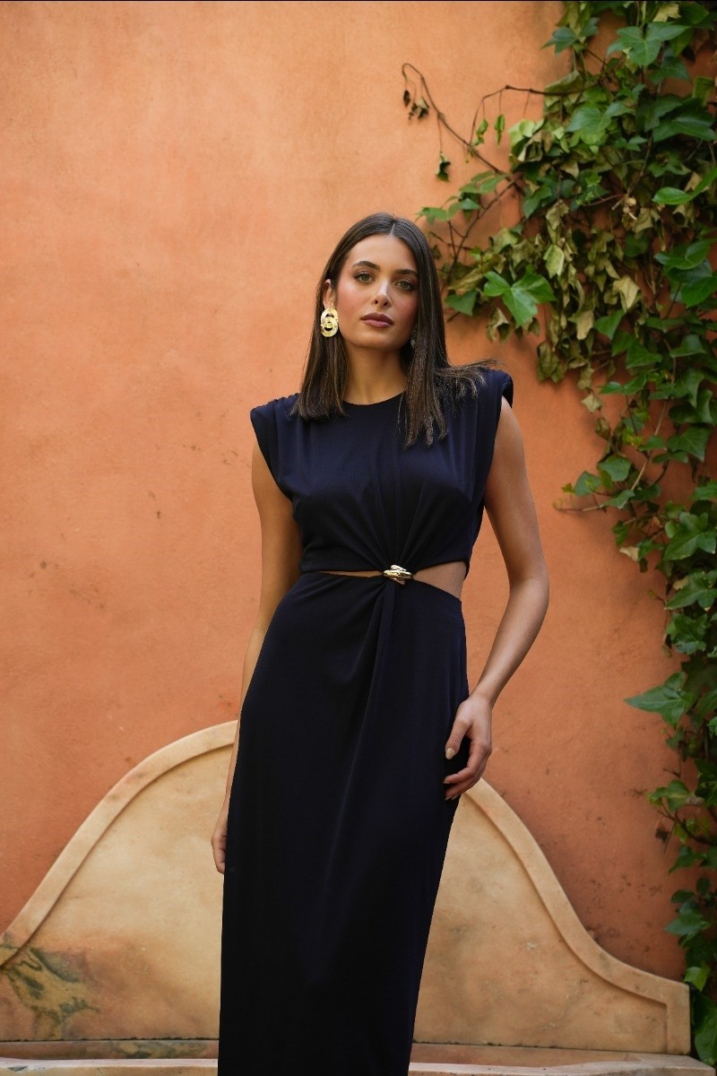 Vestido Nuvia Evilla Oro