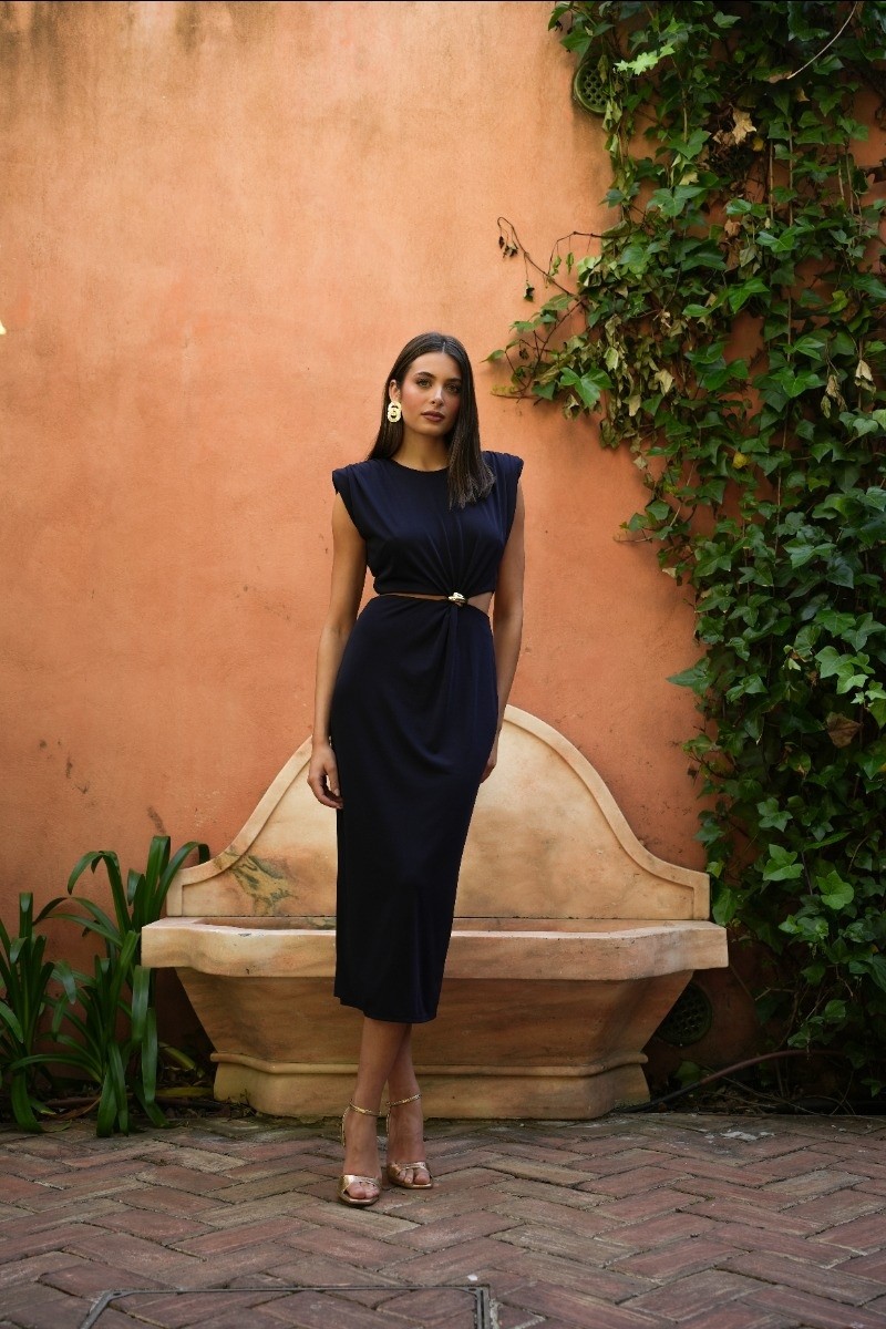 Vestido Nuvia Evilla Oro - Imagen 2