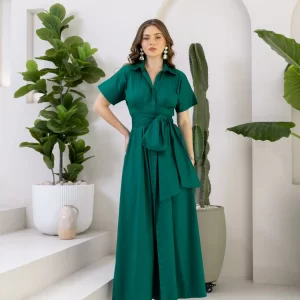 Vestido Edna Verde Esmeralda