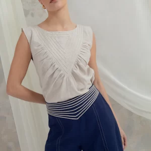 Blusa Florida Blanca