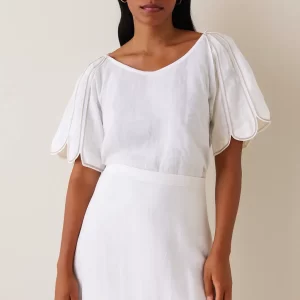 Conj. Alpes, Falda y Top Blanco