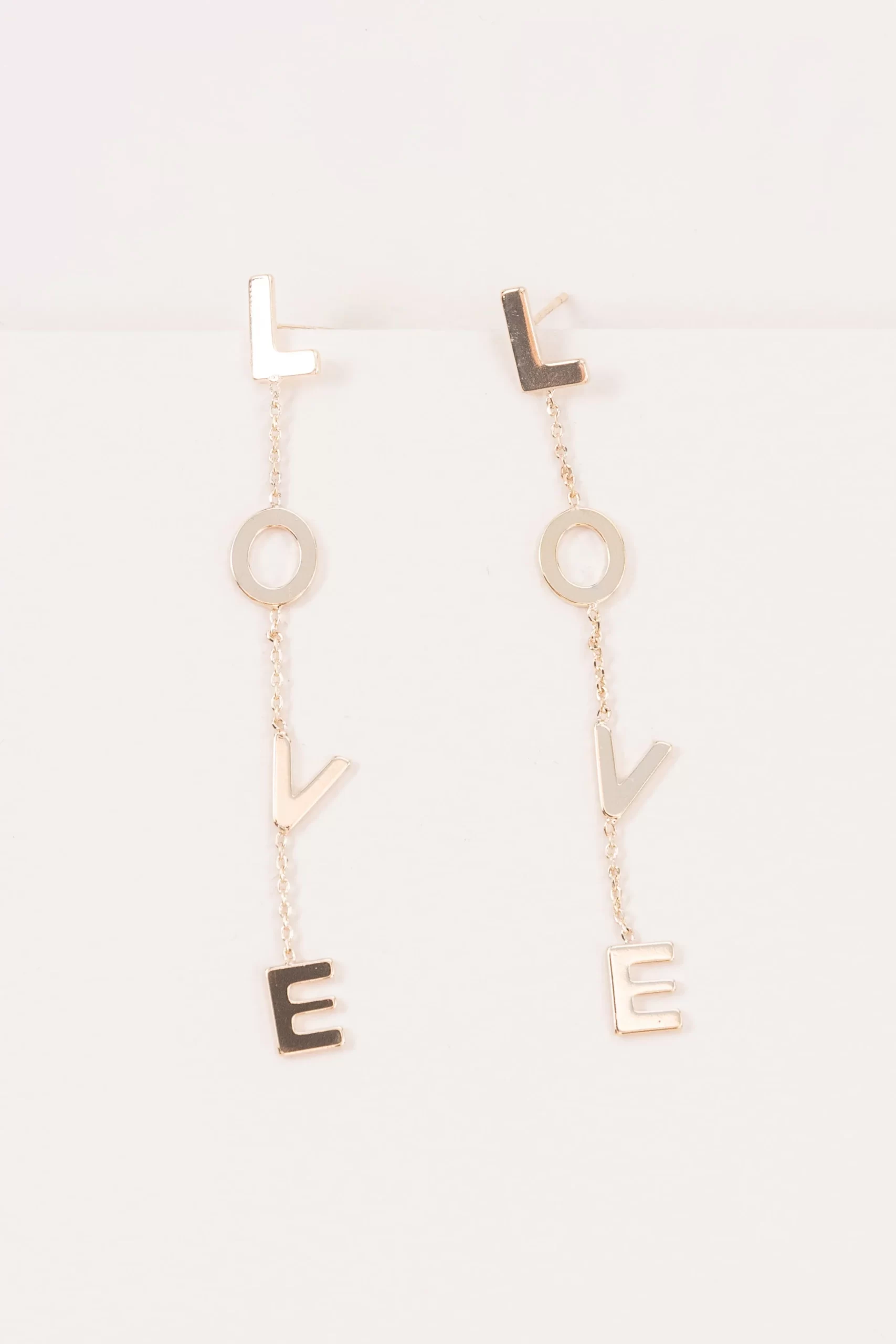 Aretes Largos Love