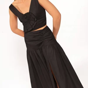 Set Fuego & Agua, Falda y Top Negro