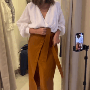 Falda Rostrata Cruzada